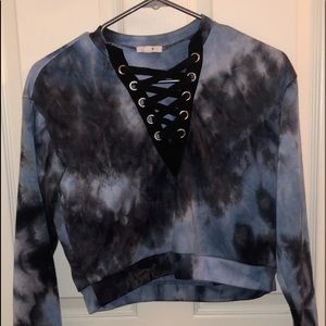 ARDENE CRISS-CROSS SWEATER